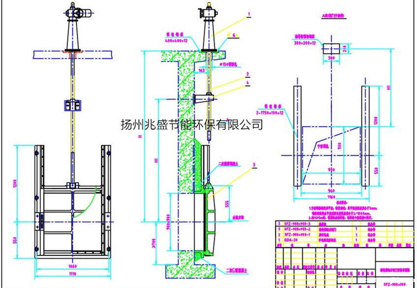DN900铸铁方星空体育客户端下载缩略图2